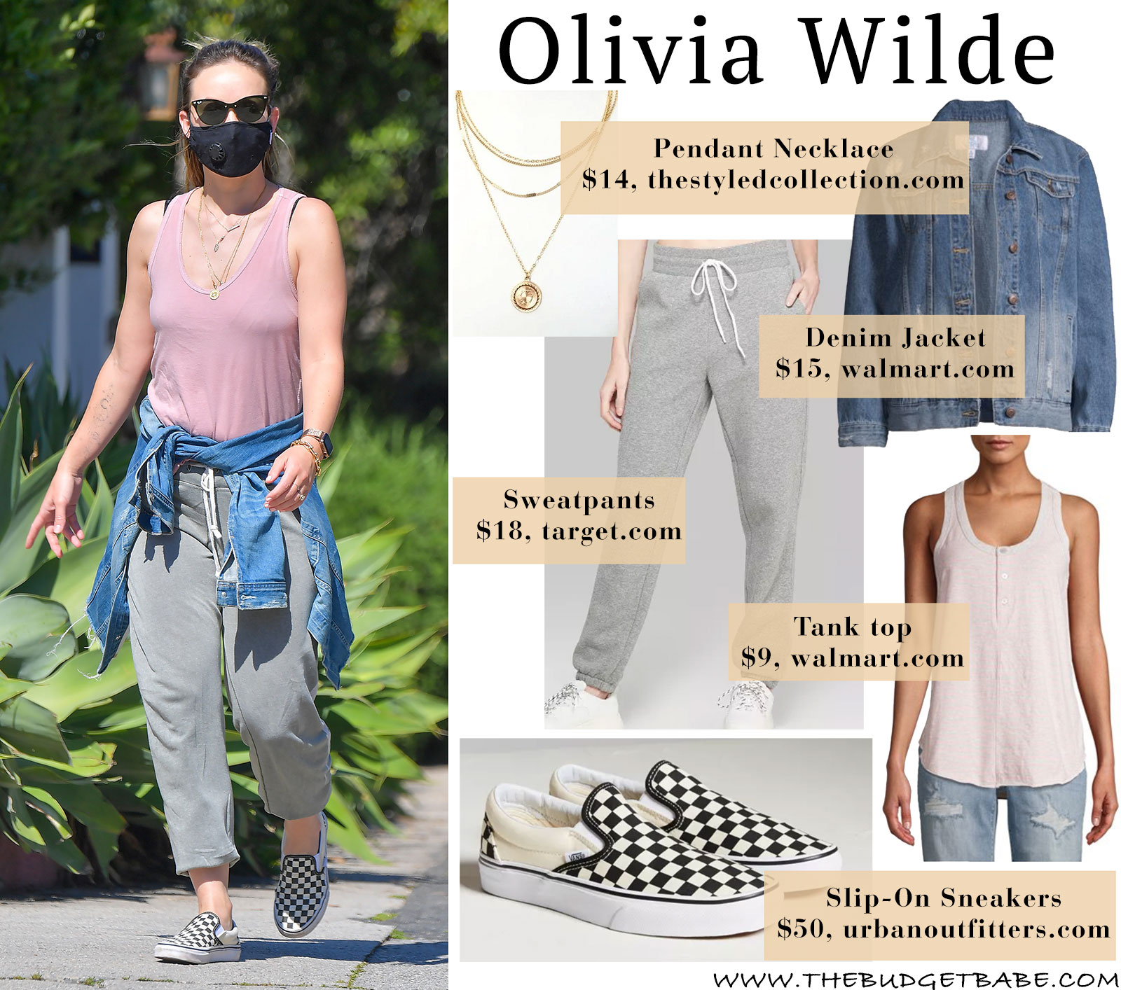 Olivia Wilde's social distancing look - so comfy and cute